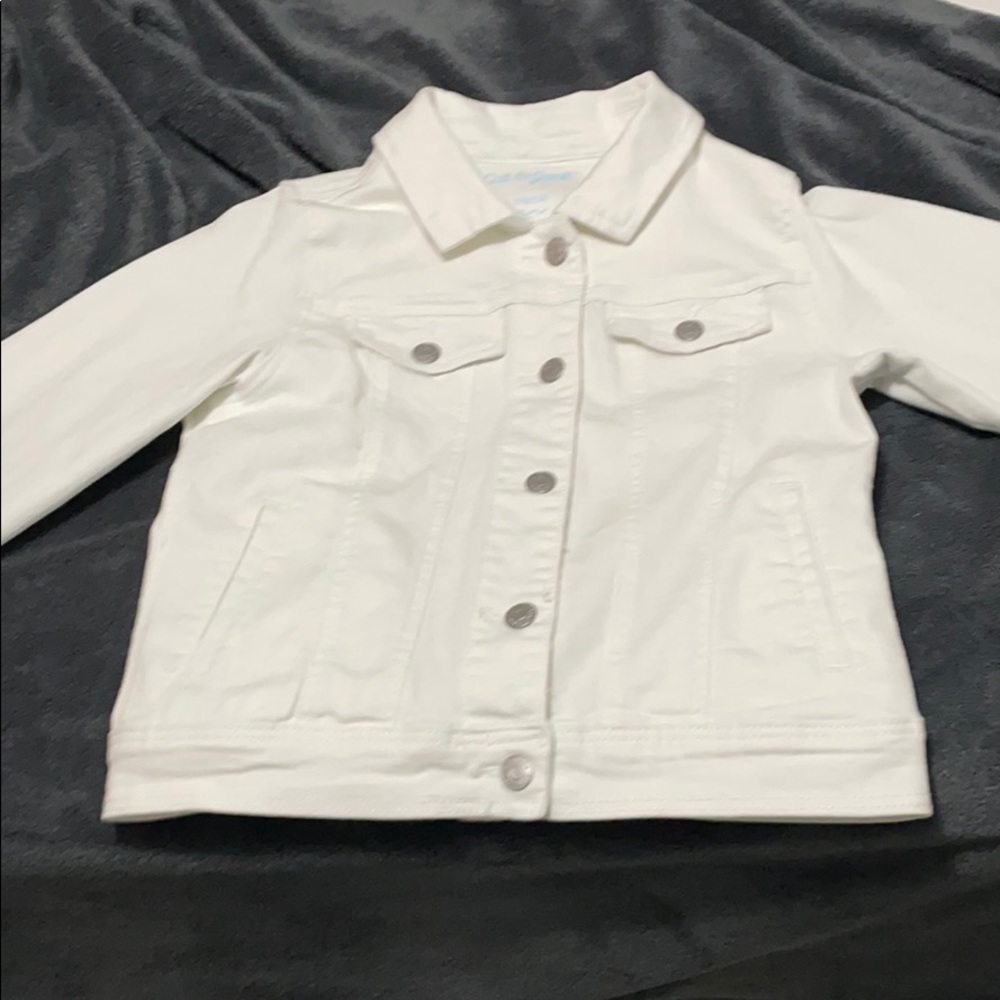White Jean Jacket